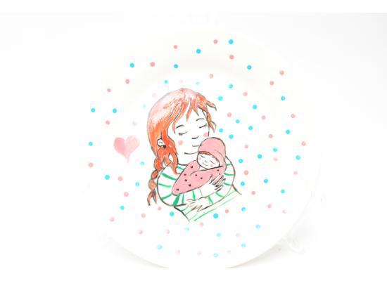 Hand-Painted Ceramic Plates |Multi color Pattern |Mother Day Gifts|Item No.002